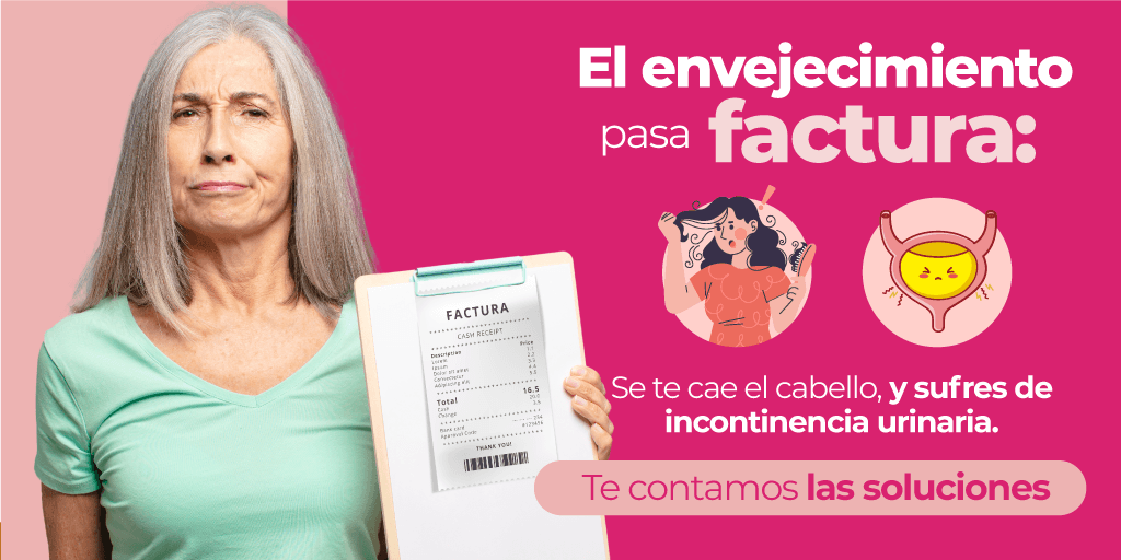 El envejecimiento pasa factura: se te cae el cabello, y sufres de incontinencia urinaria. Te contamos las soluciones - Zenzsual 