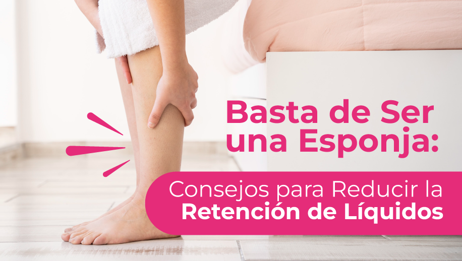 piernas con retención de liquido