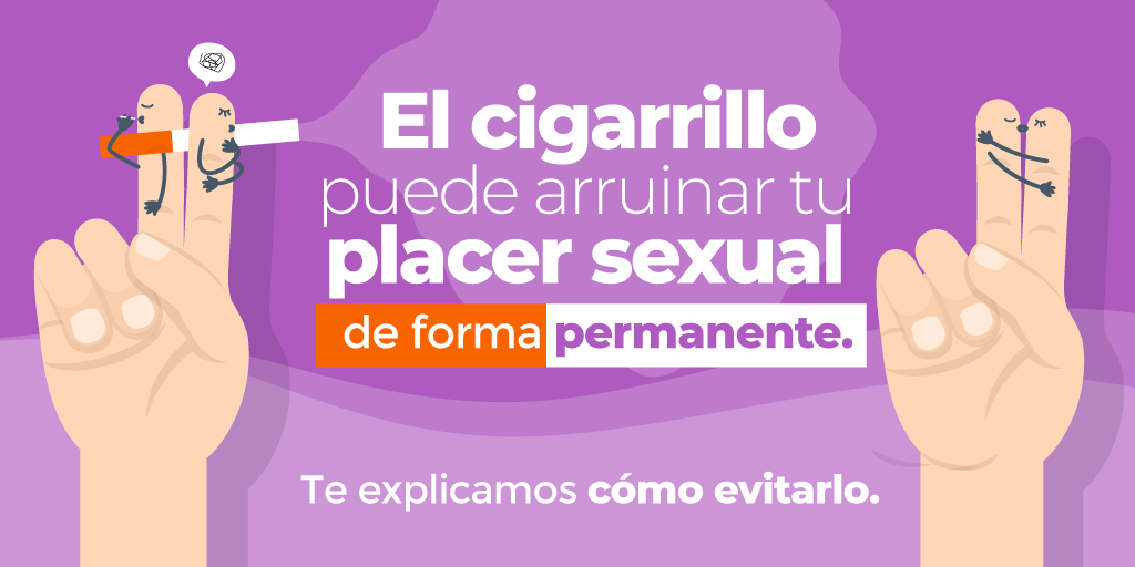 El cigarrillo puede arruinar tu placer sexual de forma permanente. Te explicamos cómo evitarlo.
