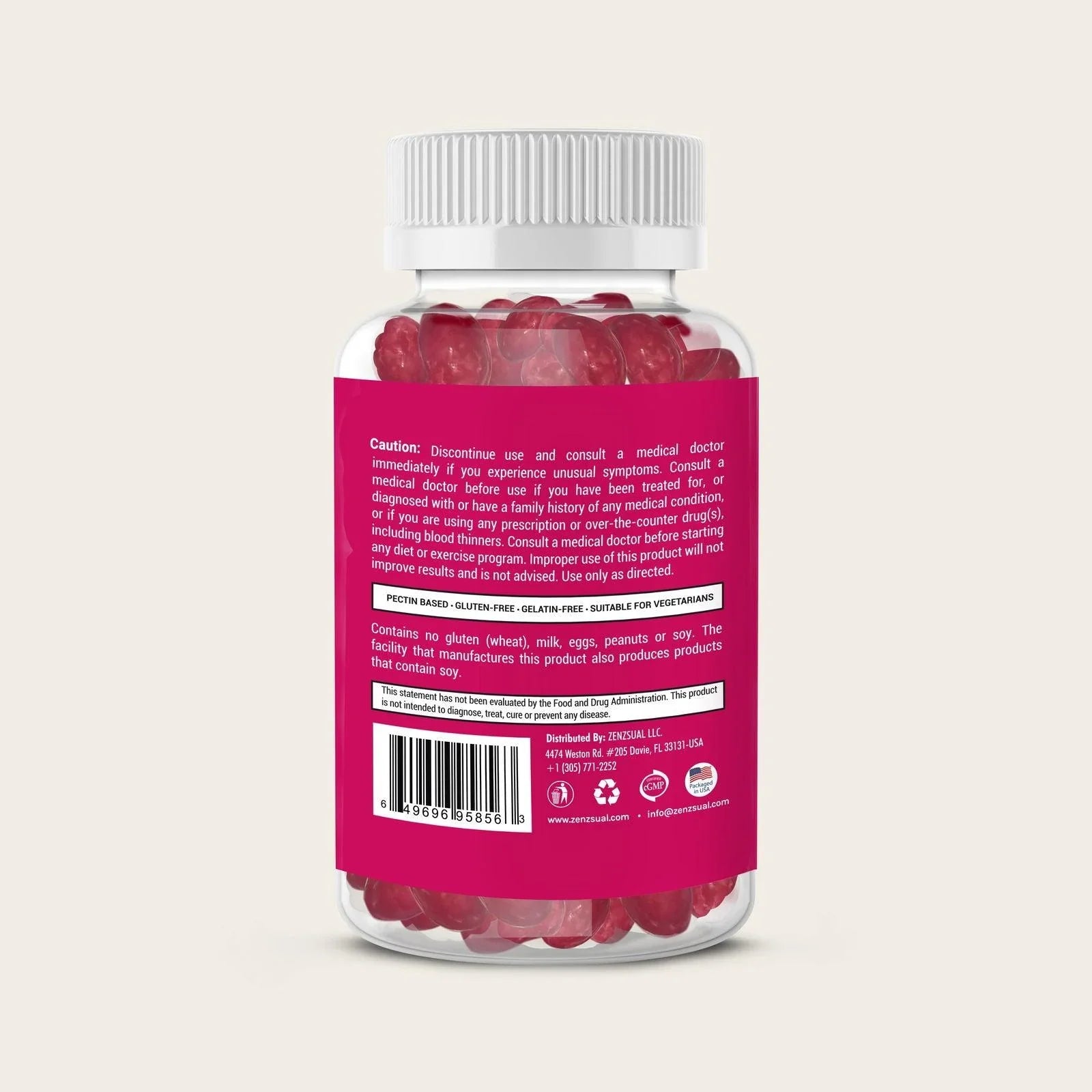 Daily Multivitamin Jelly Beans - Sugar Free - Zenzsual 