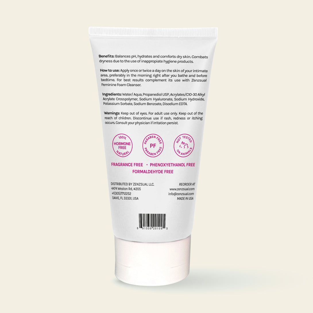 Gel Hidratante Intimo con Ácido Hialurónico Zenzsual