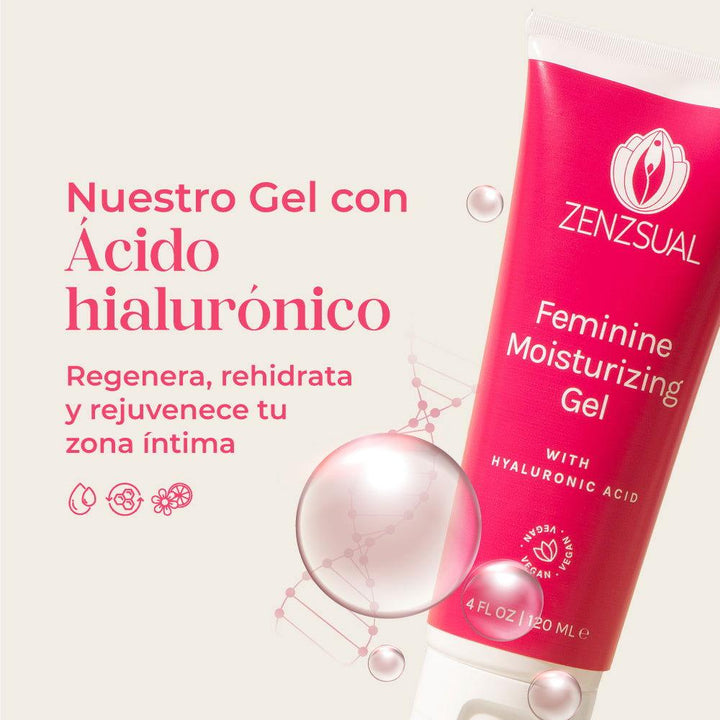 Gel Hidratante Intimo Con Acido Hialurónico. - Zenzsual 