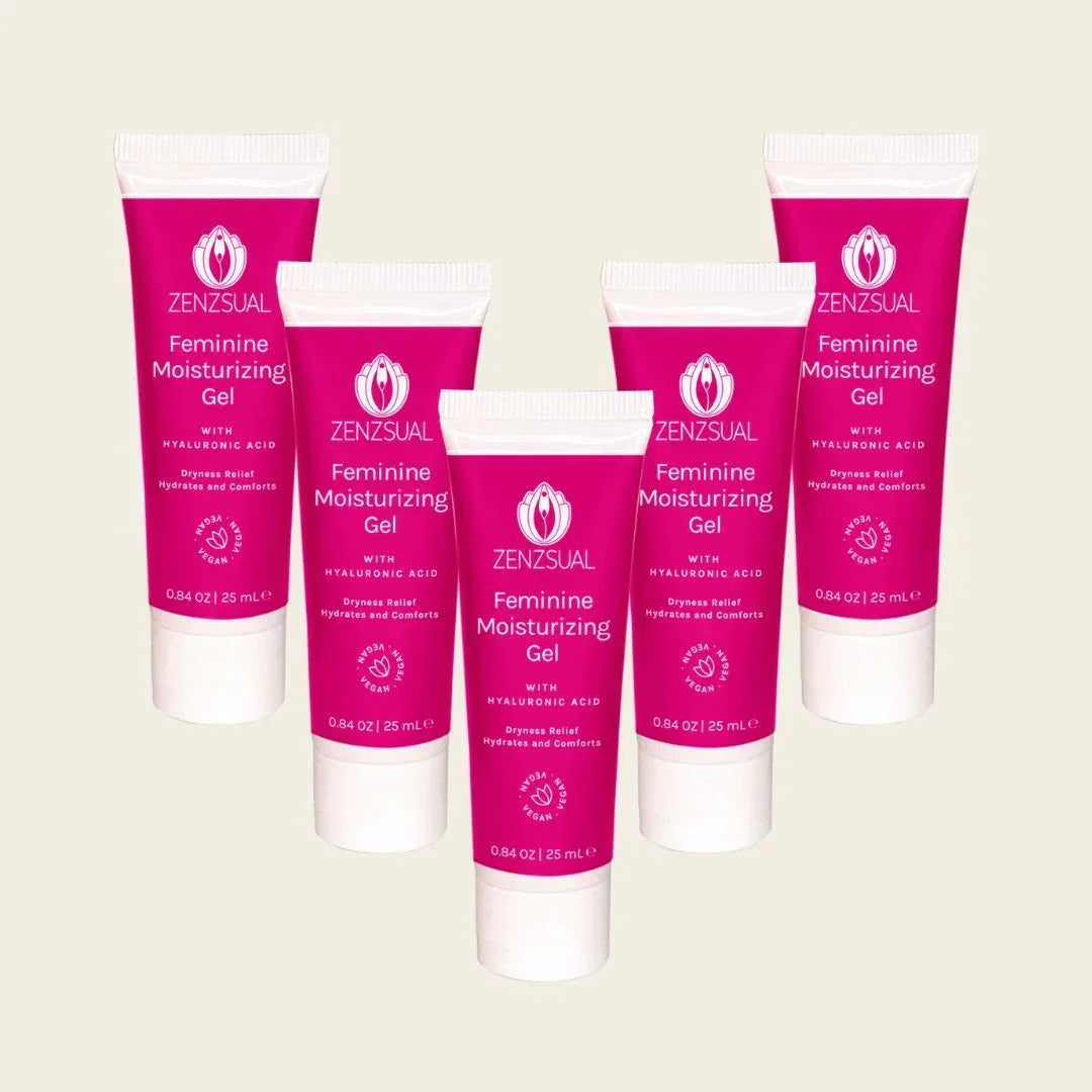 Paq. 5 x Gel Hidratante Femenino Travel Size (150 ml) - Zenzsual 