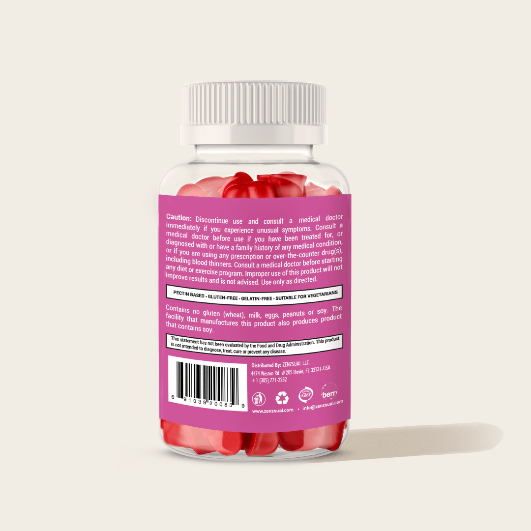 Hair, Skin & Nails Gummies - Sugar Free - Zenzsual 