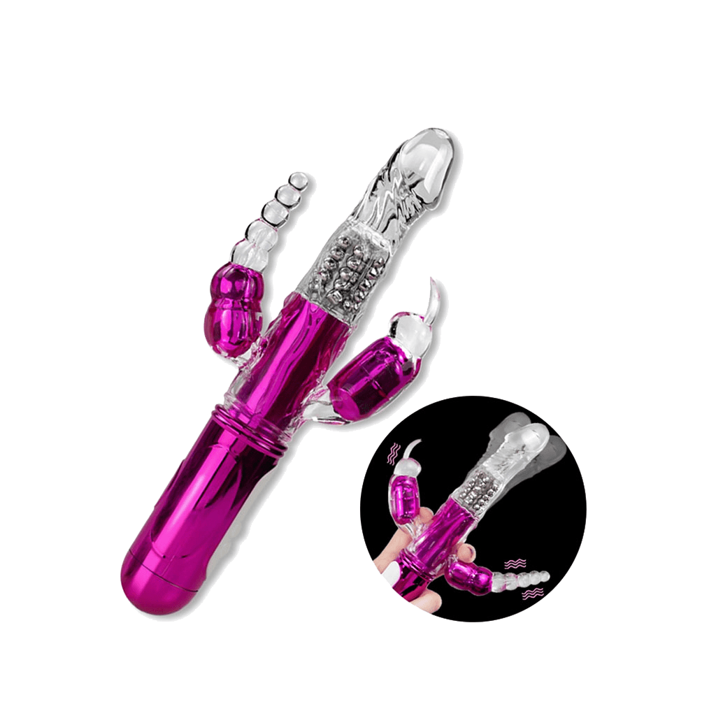 TRIOrgasmic Vibrador Triple Estimulación. - Zenzsual 