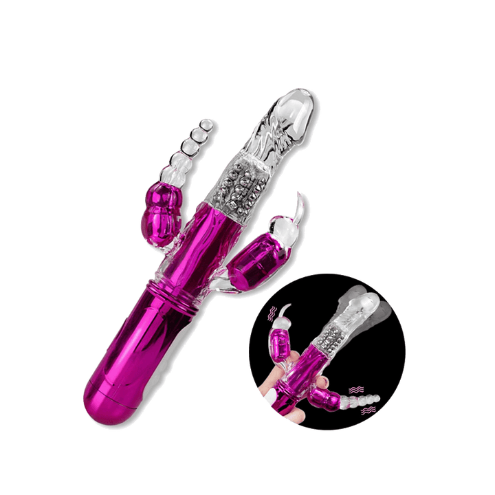 TRIOrgasmic Vibrador Triple Estimulación - Zenzsual 