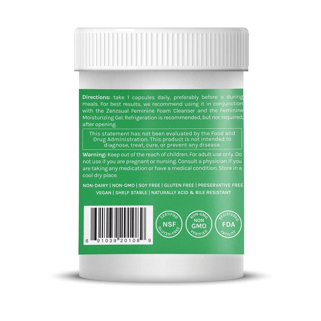 Zenbiotic Probióticos para Tu Salud Íntima Zenzsual